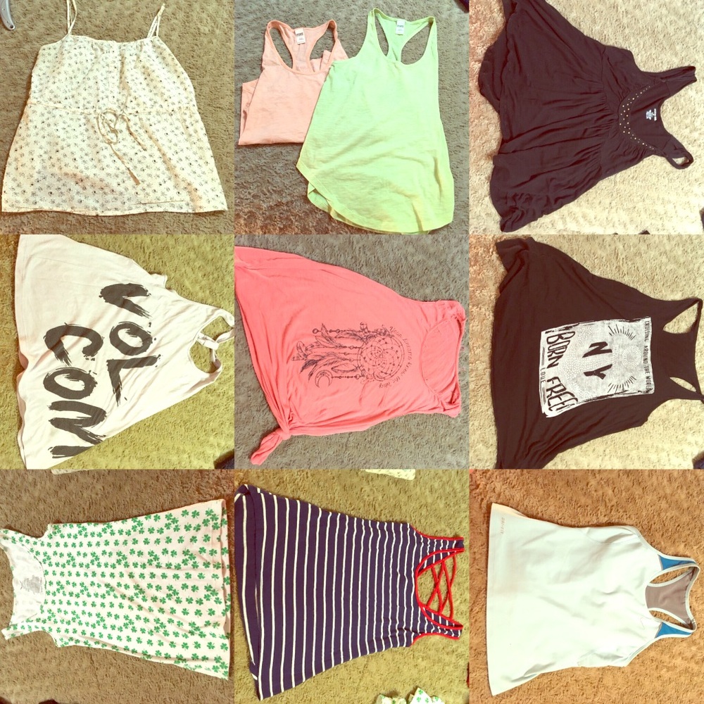 Ten tank top bundle all size m / l